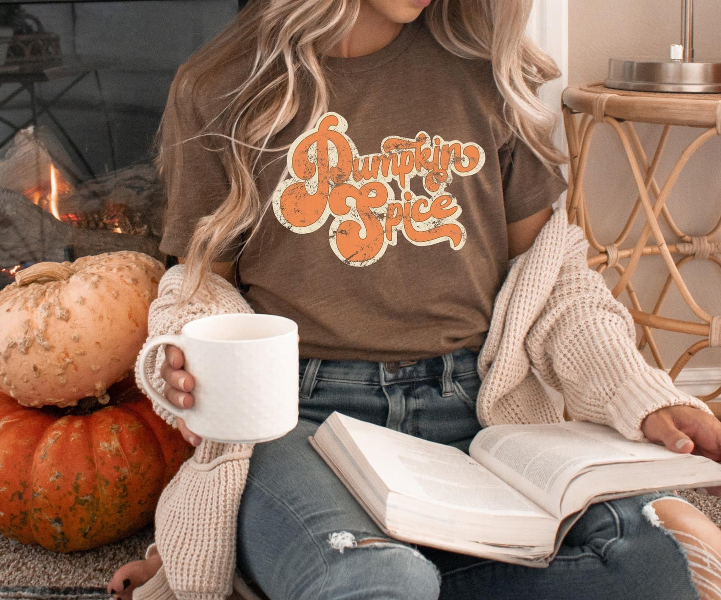 Pumpkin Spice in Brown (S)