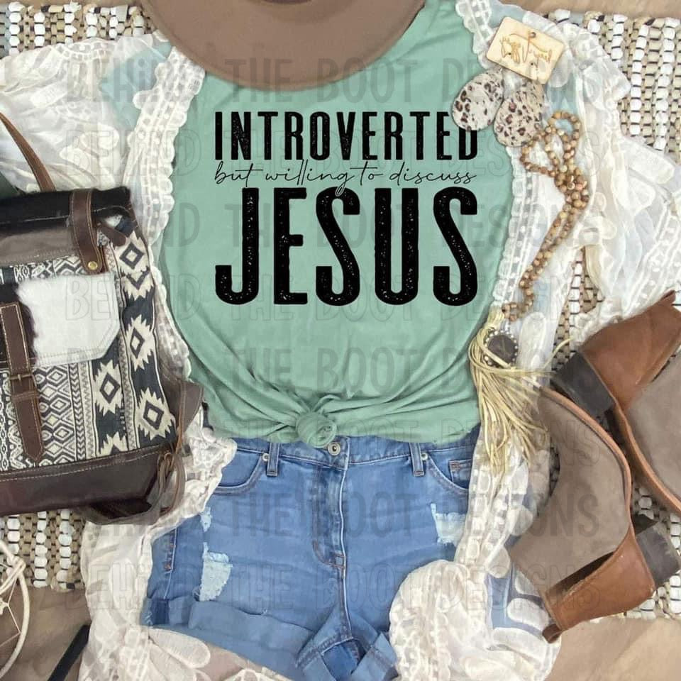 Introverted But Willing To Talk About Jesus