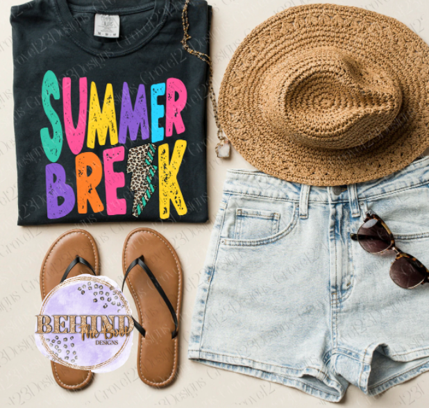 Summer Break Lightning Bolt