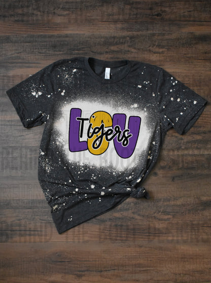 LSU Hand Lettered