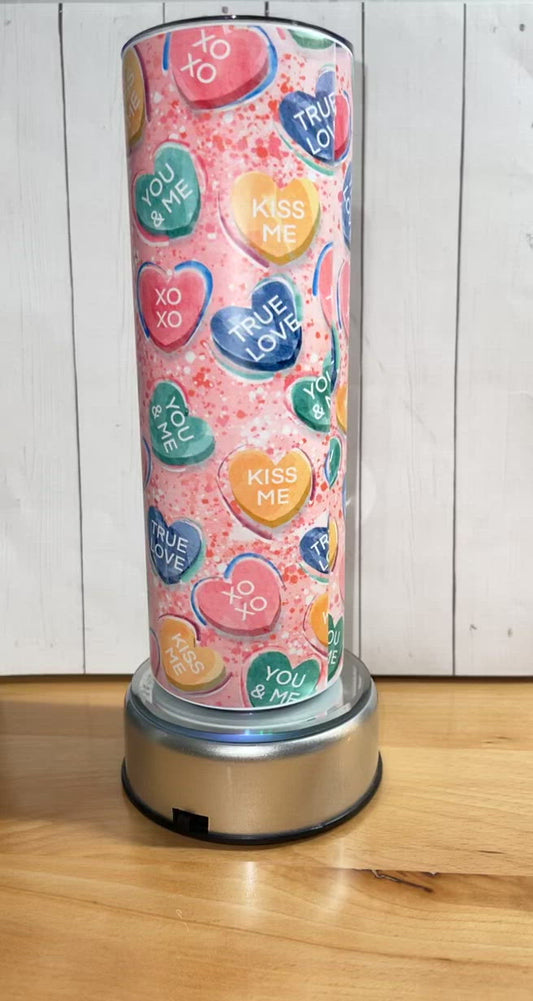 Conversation Hearts Drinkware