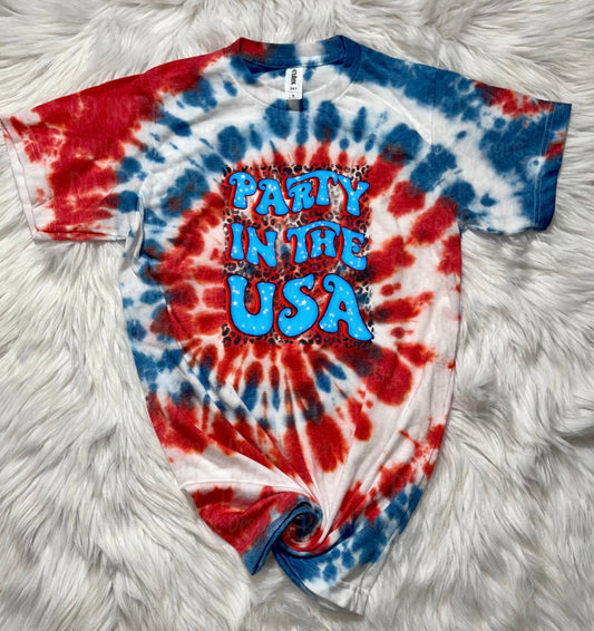 Party In The USA Tie Dye