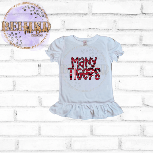 Childrens Many Tigers Tee