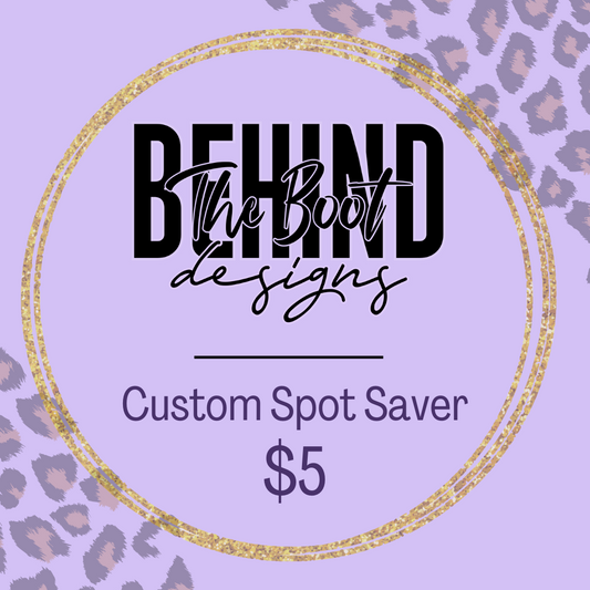 Custom Product Holding Spot