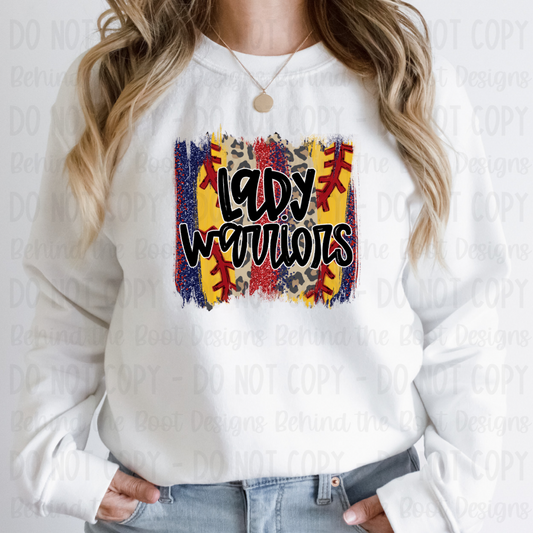 Lady Warriors Softball Tee