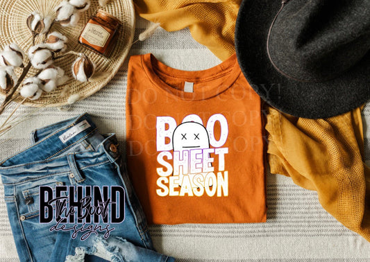 Boo Sheet Season WS