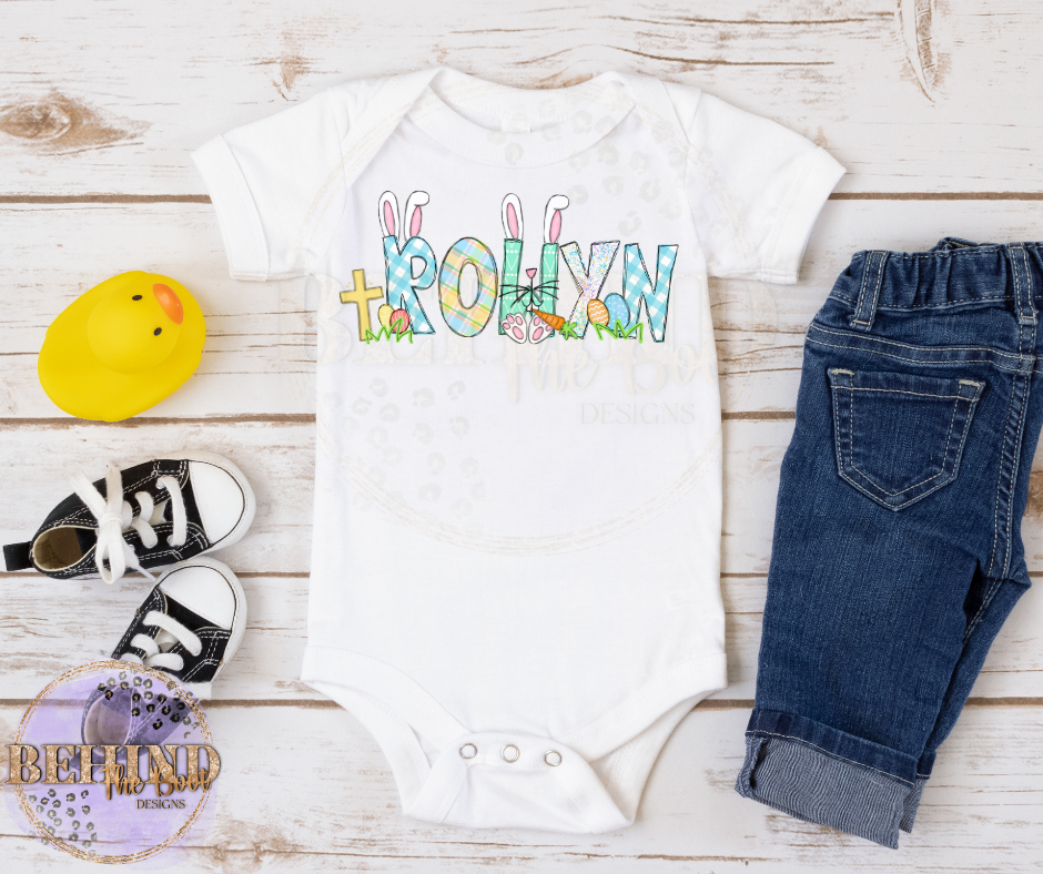 Personalized Easter Infant Onesie